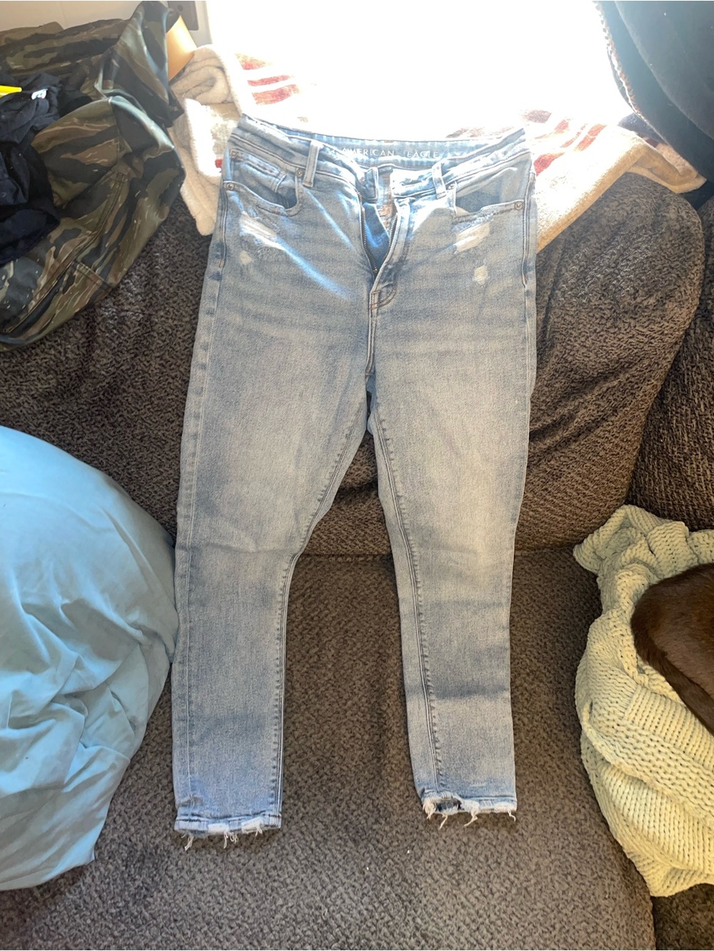 American Eagle Outfitters Light Blue Women's Skinny Jeans